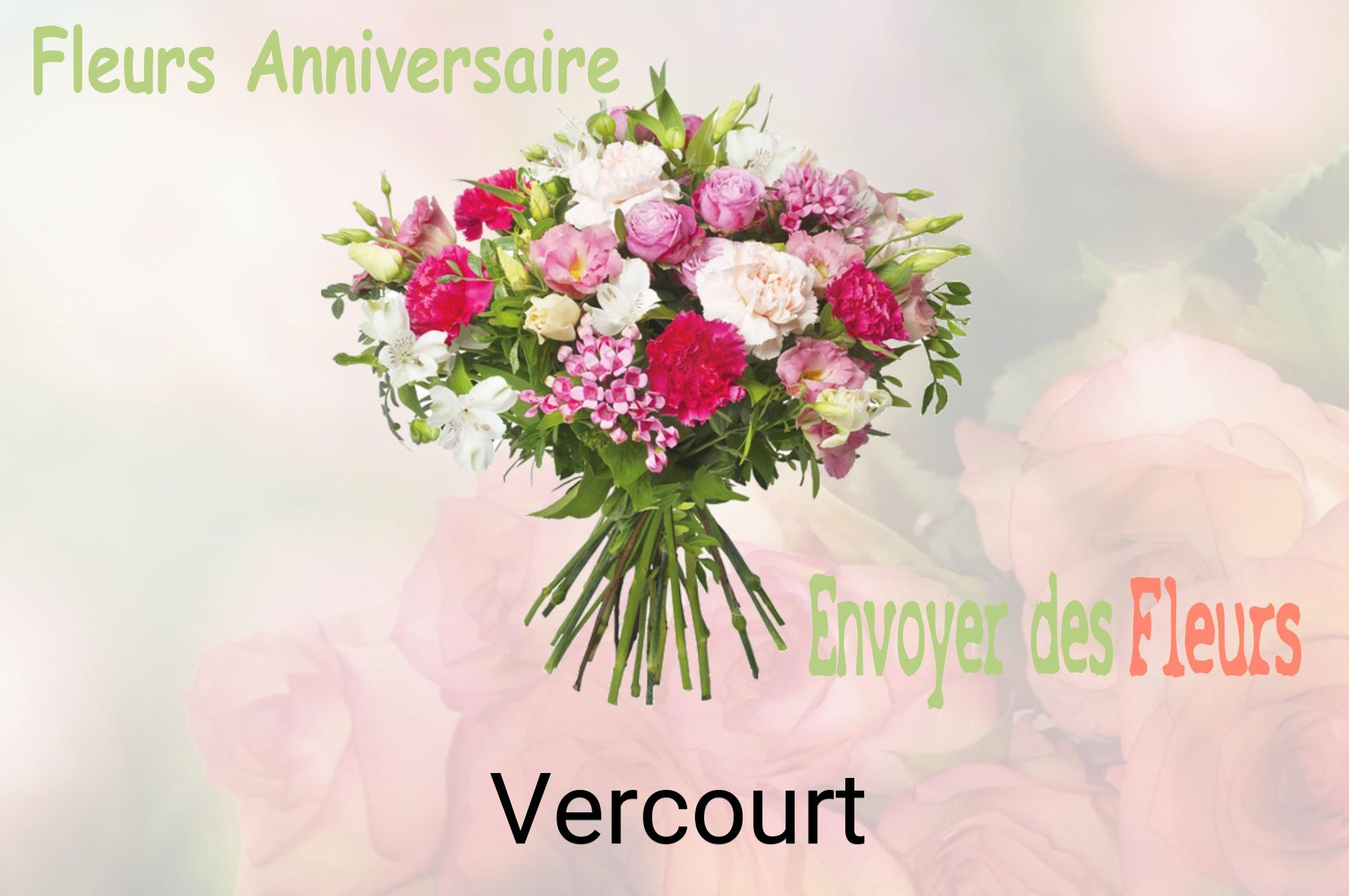 Bouquet de fleurs d’anniversaire livré à Vercourt